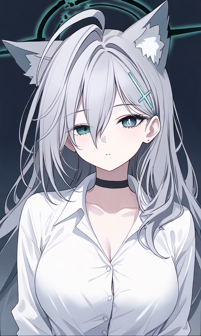 -       , Anime Art,  , Shiroko Terror, Blue Archive