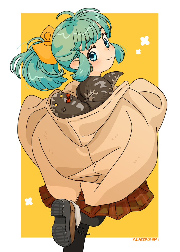    , Anime Art, Original Character, Akai sashimi, , , , 