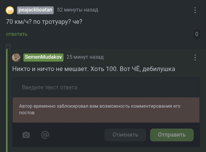 По сути, ник оправдывает автора