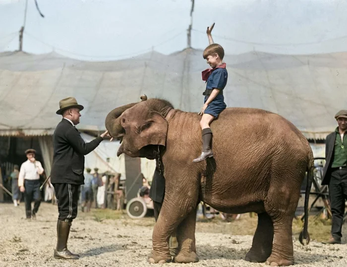 Подборка интересных и необычных фотографий из США. 20 раскрашенных фотографий ХХ века. Часть XIX Историческое фото, Старое фото, 20 век, США, Фотография, Колоризация, Длиннопост
