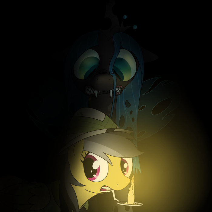 -   - ... My Little Pony, Ponyart, Queen Chrysalis, Daring Do