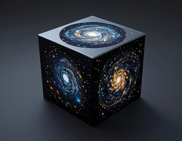 Условная демонстрация - образная иллюстрация общего целого состояния всего (вселенной)