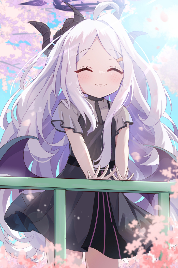     , Anime Art, Blue Archive, Sorasaki Hina,   , Loli