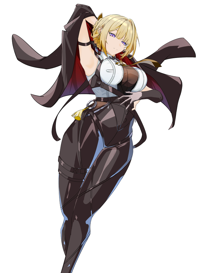 Evelyn Chevalier #022 , Anime Art, Zenless Zone Zero, Evelyn Chevalier (zzz), , , , , ,  