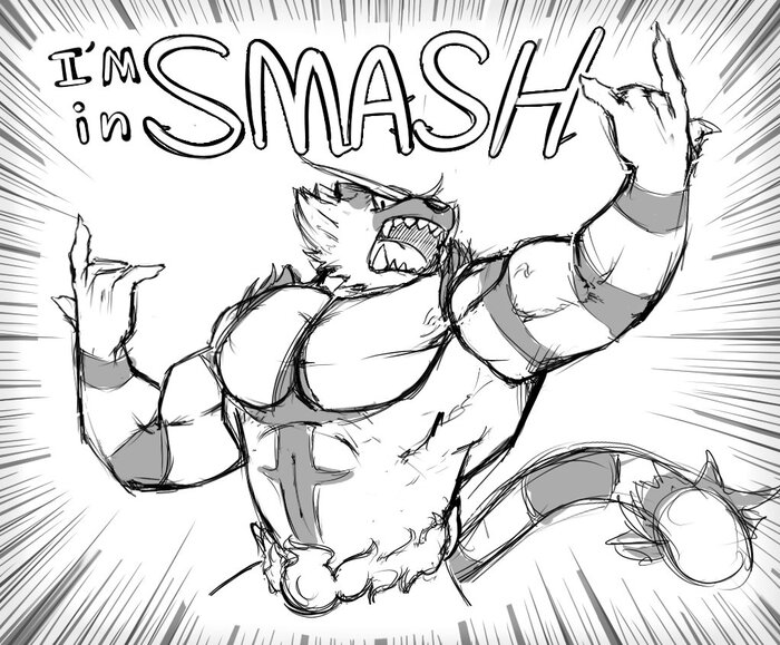 Incineroar - hammyartblog