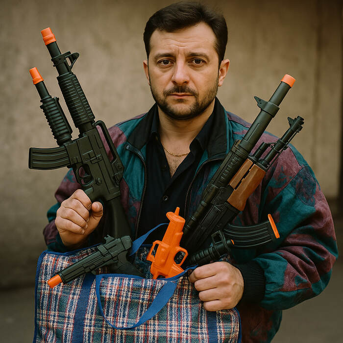 Зеленский после покупки пакета оружия у США