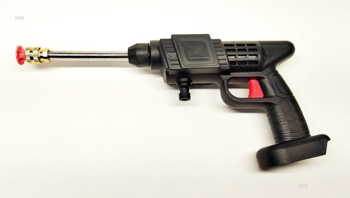 Китайская Минимойка высокого давления на АКБ. Обзор от INGF