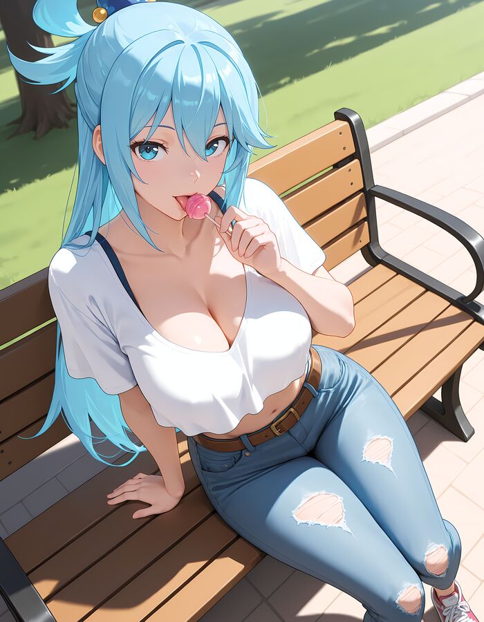 , :   , Stable Diffusion, , Anime Art, , Konosuba, Aqua,  ,  ,  , , , , , , , 