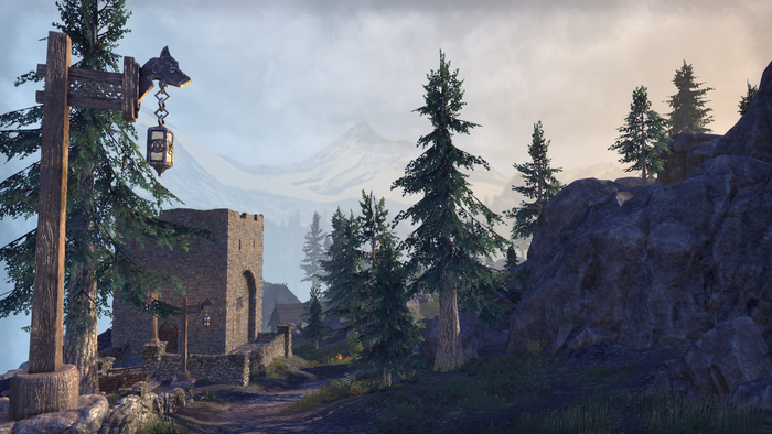 Дорога из Солитьюда.