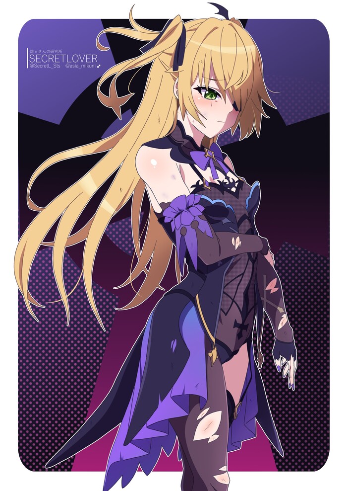  Pixiv, Genshin Impact, Anime Art, , Fischl (Genshin Impact)
