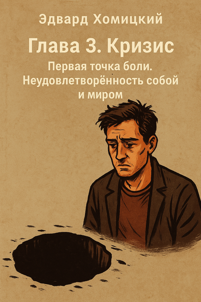 Глава 3. Кризис. Первая точка боли. Неудовлетворённость собой и миром0