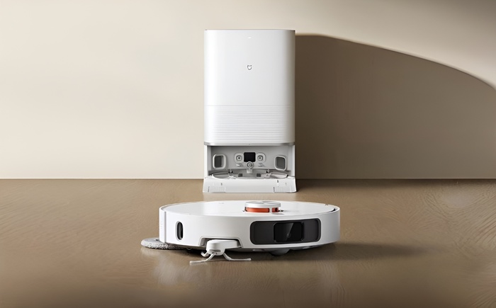 Робот, который самостоятельно моет полы: Xiaomi Mijia M40 Omni со станцией и комплектом расходников