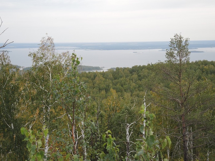 Ильменский заповедник, хребет Ишкуль и озеро Терен-Куль. Фото: И. А. Богатова