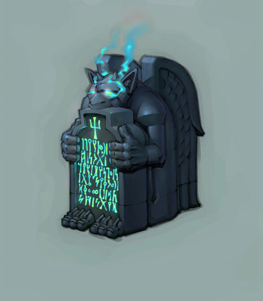 Обсидиановая горгулья