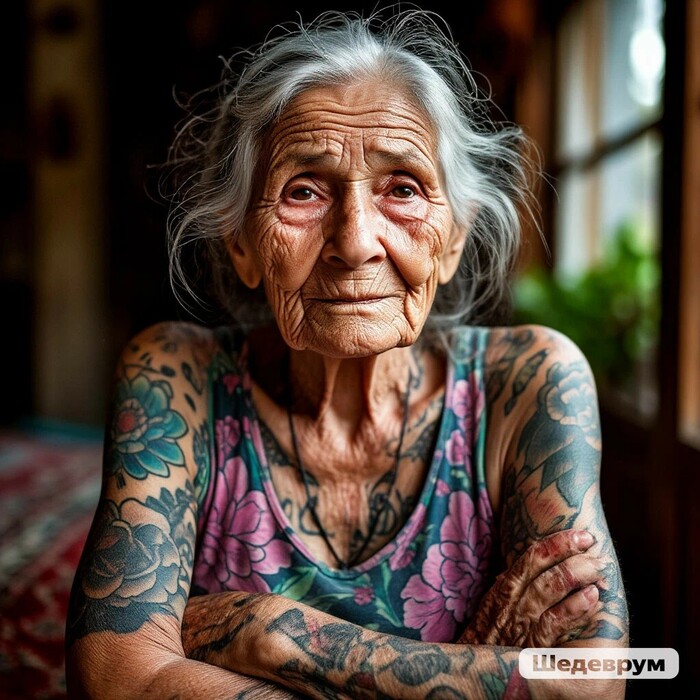 Есть тут пожилые с татухами?