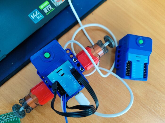 Собрал первую телегу