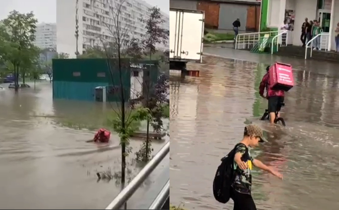 Метель или проливной дождь — доплата курьерам в случае любой непогоды составляет 10 рублей