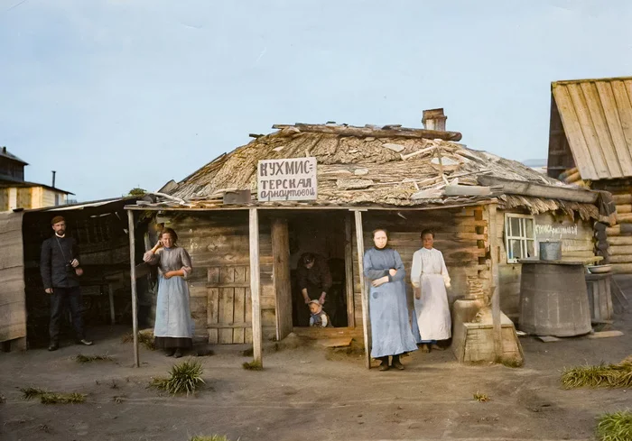 Подборка интересных и необычных фотографий Российской Империи. 20 раскрашенных фотографий. Часть XII Историческое фото, Старое фото, 20 век, 19 век, Фотография, Российская империя, История России, Колоризация, Длиннопост