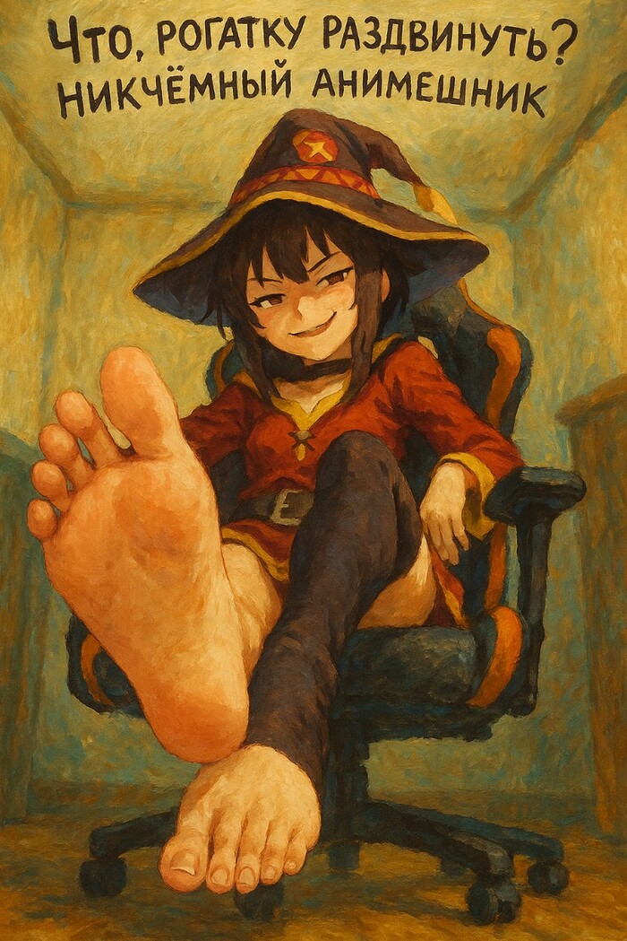 O4 image gen  , Megumin, Konosuba,  , , ChatGPT