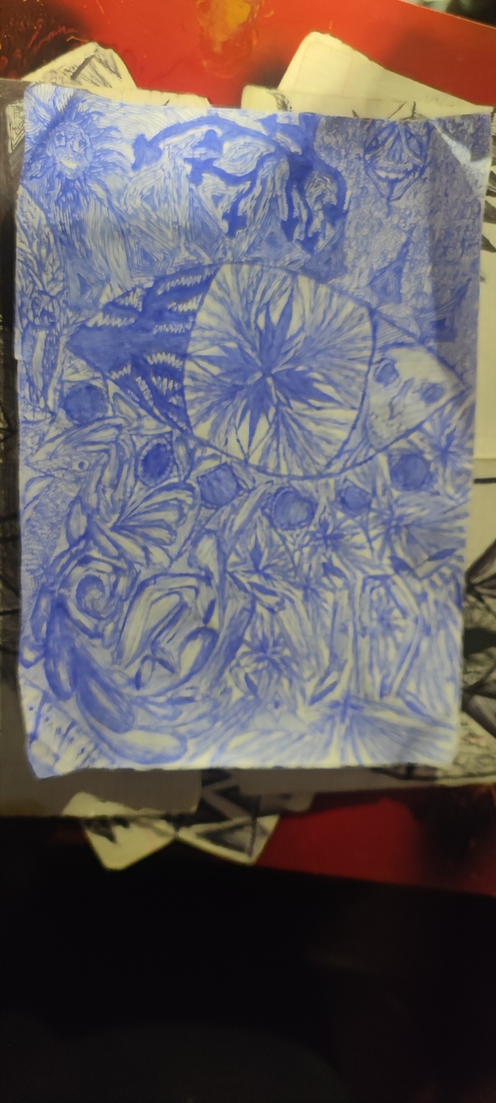 А пока я тут пытаюсь доделать свой самый большой рисуночэк, пусть тут полежит моя самая последняя каракуля