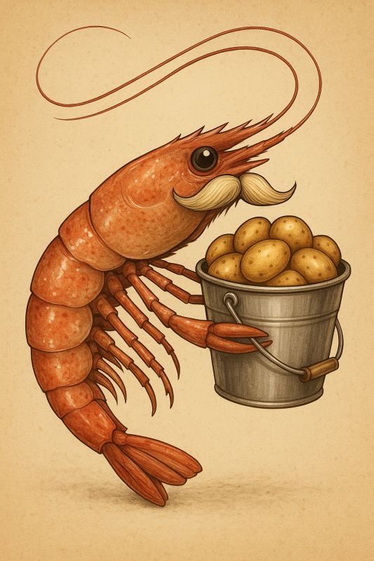 Спросил у ЧатГПТ, как он видит белорусскую креветку. Держите!