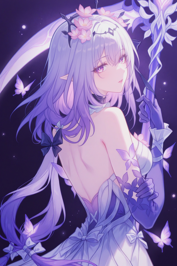 Castorice Anime Art, Honkai: Star Rail, Castorice (Honkai: Star Rail), Zipsy,  , 