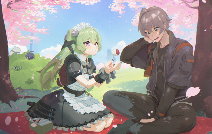  , , Anime Art, Zenless Zone Zero, Wise (zzz), Corin Wickes (zzz), , , Game Art, Von Lycaon (zzz), Belle (zzz)