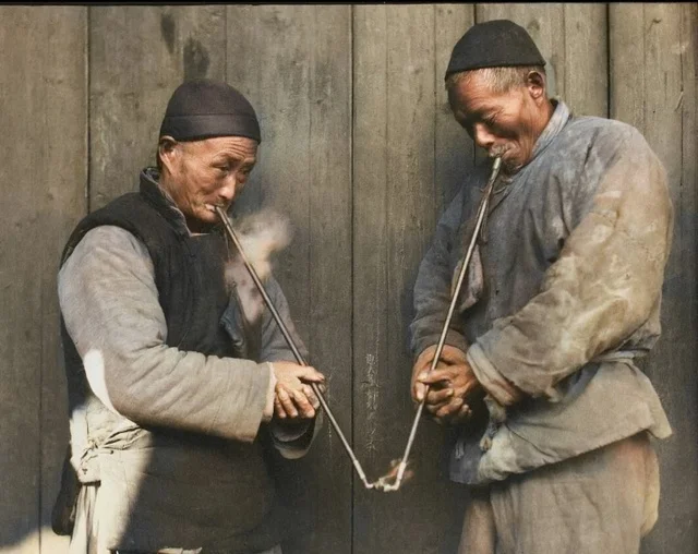 Любопытные фотографии из прошлого стран Азии. 20 раскрашенных фотографий ХХ века. Часть V 20 век, Историческое фото, Старое фото, Китай, Япония, Таиланд, Корея, Сингапур, Вьетнам, Индия, Фотография, Колоризация, Длиннопост