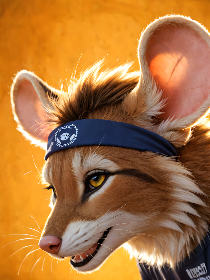    Wolfmks #1288 ,  , Furry Art, Stable diffusion 3, 