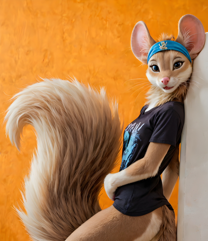    Wolfmks #1287 ,  , Furry Art, Furry mouse, Stable diffusion 3