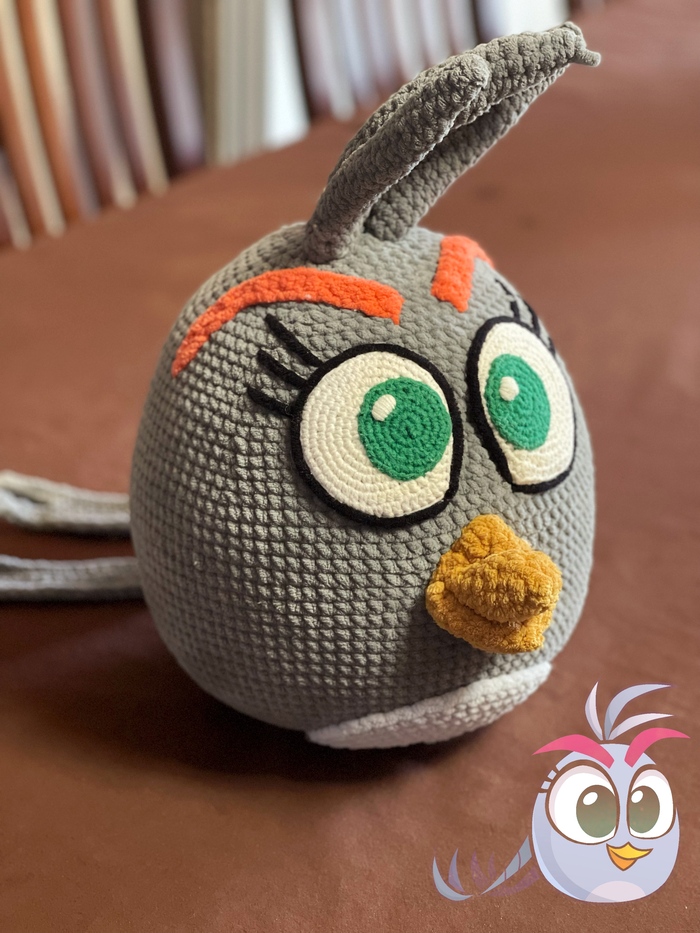 Маленький фанат Angry Birds или как я вязала птичек и хрюшек