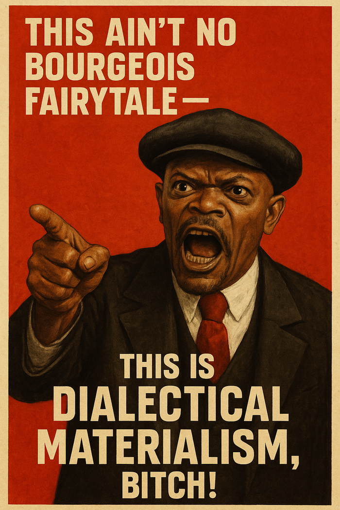 Это не буржуазная сказка, это диалектический материализм, сука!
