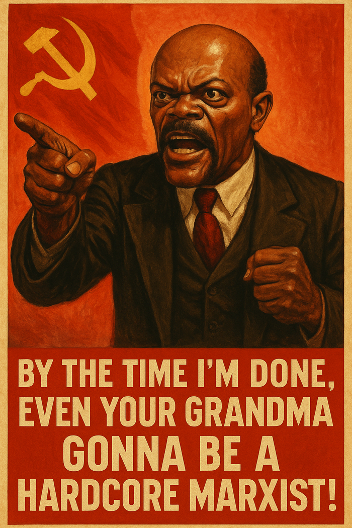 К тому времени, как я закончу, даже твоя бабушка станет ярой марксисткой!