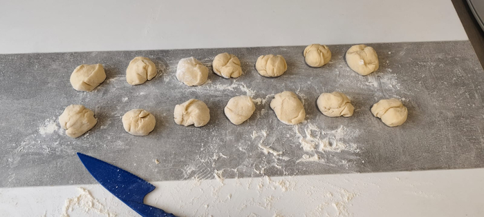 Делаю 14 шариков. +\- одинаковых