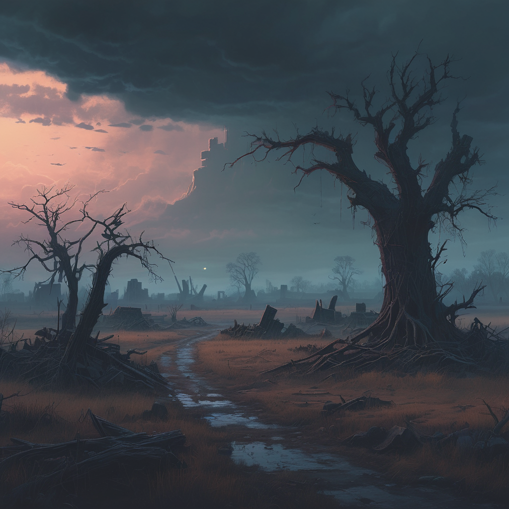 Art from neural network - 213 - My, Neural network art, Нейронные сети, Artificial Intelligence, Stable diffusion, Images, Phone wallpaper, Tree, Road