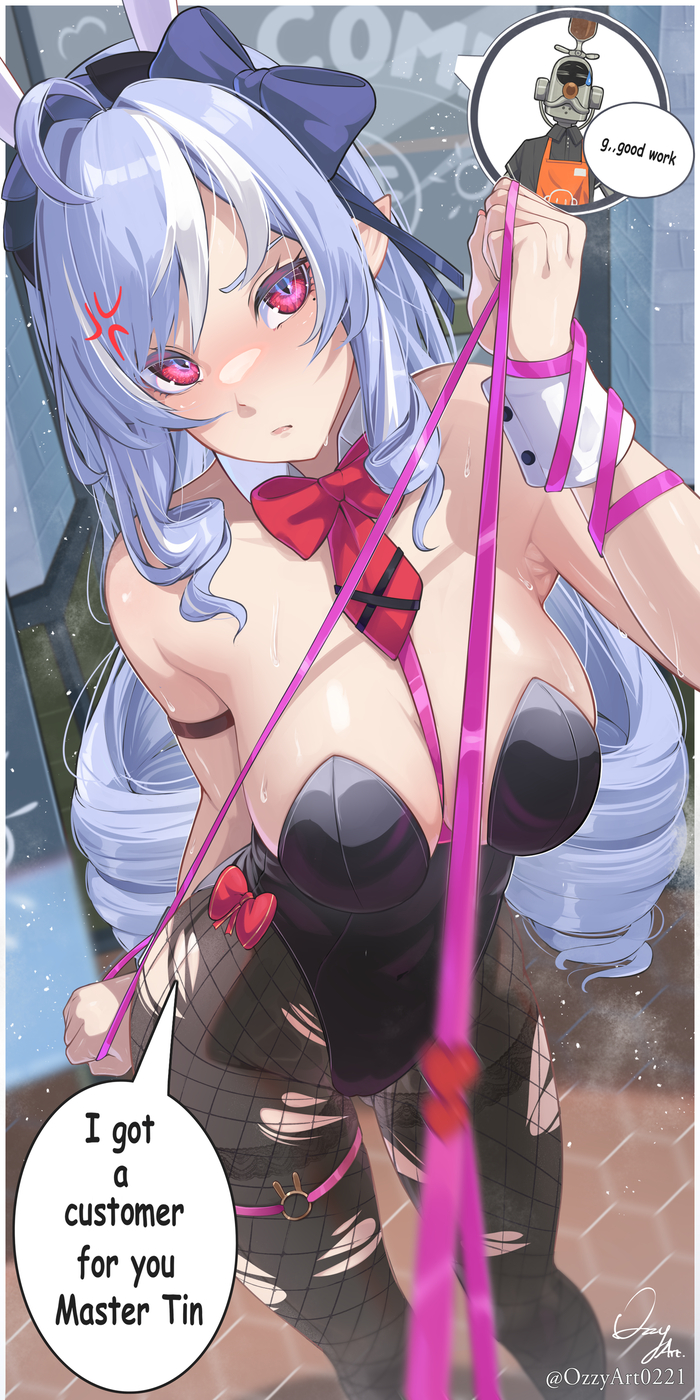 Vivian doing Part Time Job....(l|l &#xBA; &#x25A1; &#xBA;)/.......&#x3A3;(&#xFFE3; . &#xFFE3;&#xFF89;)