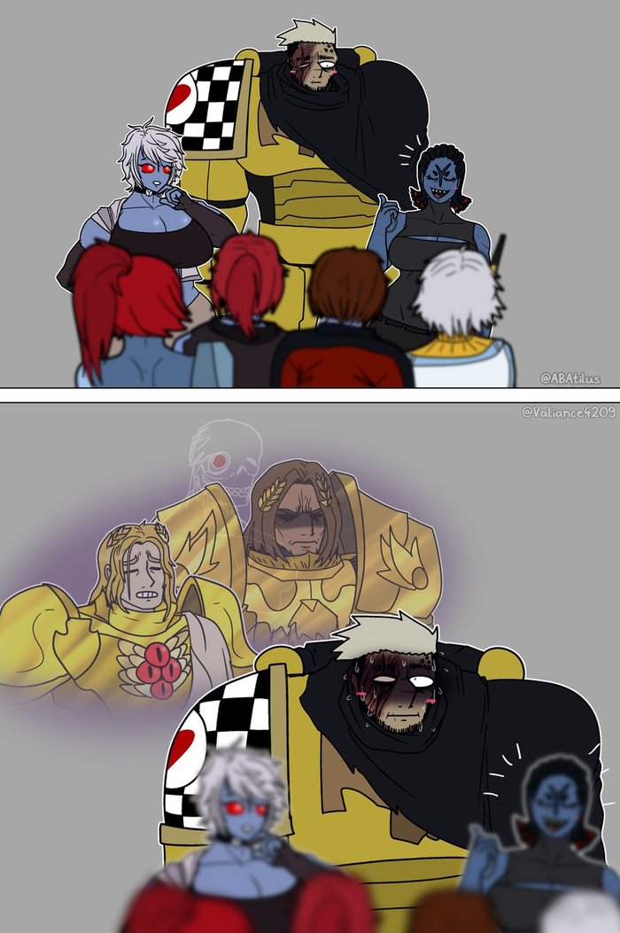      Warhammer 40k, Wh humor, Wh Art, Adeptus Astartes, Lamenters, Tau, Sanguinius,  , Tau Girl