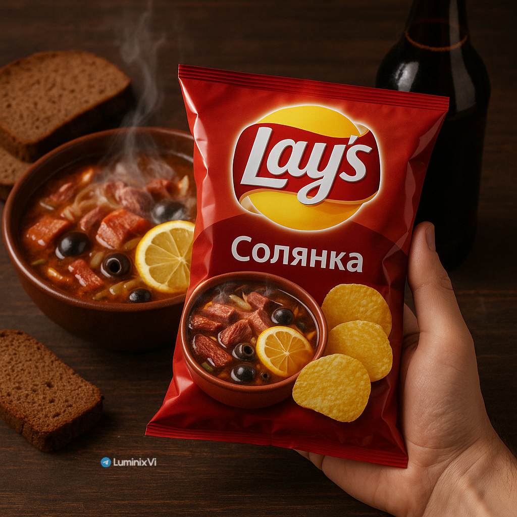 Вдохновлённые Россией: новые вкусы Lays? | Пикабу