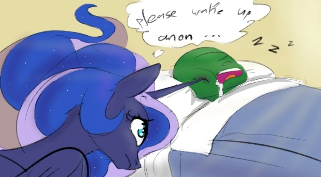   ,  Anon, My Little Pony, Princess Luna