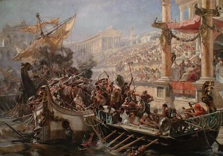 The largest gladiator battle - Rome, Gladiator