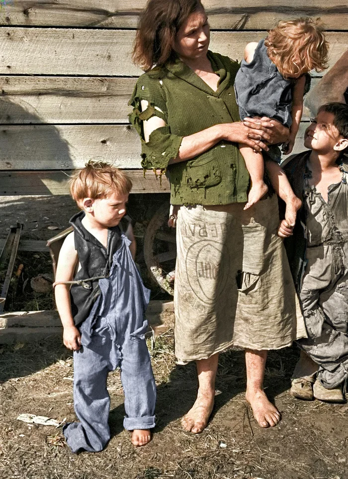 Подборка интересных и необычных фотографий из США. 20 раскрашенных фотографий ХХ века. Часть XX 20 век, Старое фото, Фотография, США, Колоризация, Длиннопост