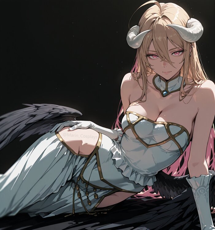    Anime Art, , Marin Kitagawa, Sono Bisque Doll wa Koi wo Suru, , Albedo (Overlord), Overlord,   , , ,  , 