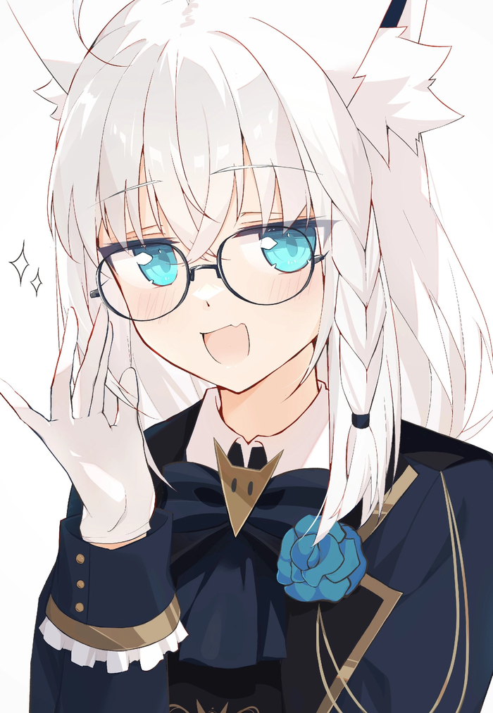 Fubuki , Animal Ears, Anime Art, Shirakami Fubuki, Hololive
