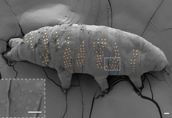 Китайские ученые набили татуху тихоходке