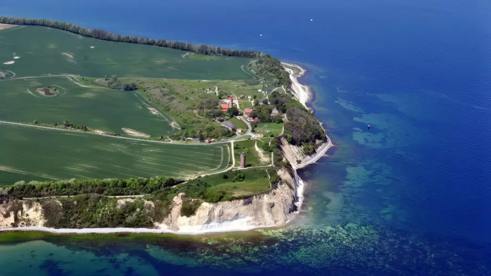 Мыс Аркона на о. Рюген, на котором стоял древний славянский город Аркона