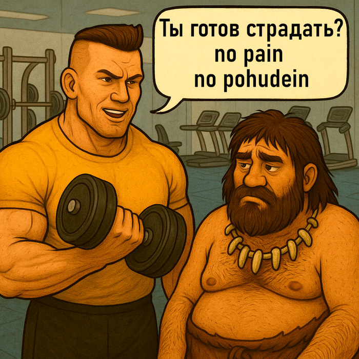 Спорт сила, торт могила, но на день рождения можно