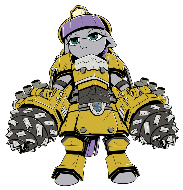 Rock and Stone! My Little Pony, Maud Pie, MLP Crossover, Deep Rock Galactic
