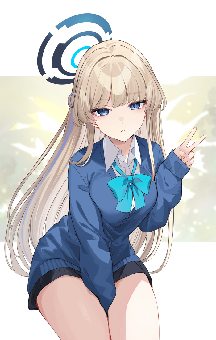 Asuma Toki #033 , Anime Art, Blue Archive, Asuma Toki, ,  ,  , , , , -