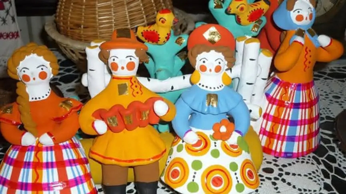 Дымковская игрушка