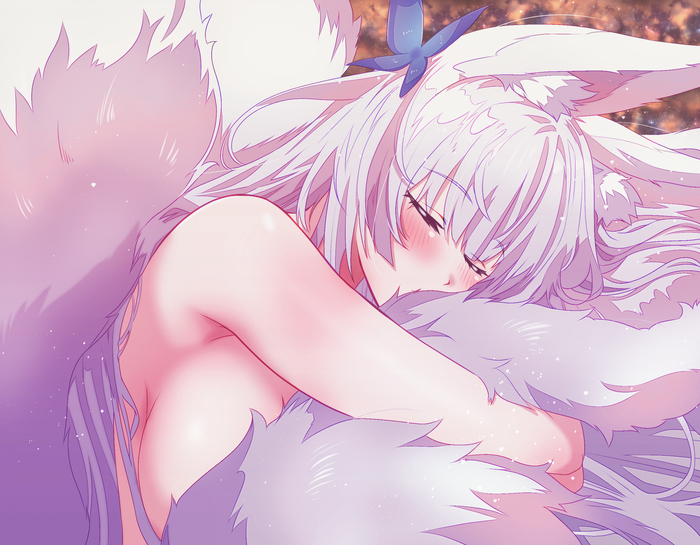 Shinano Anime Art, , Azur Lane, Shinano, Animal Ears, , 